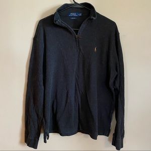 Men’s Polo Quarter Zip Sweater